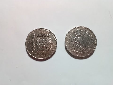 Moneda 200 Pesos 175 años de la Independencia / Monedas Mexicanas / Monedas de Mexico / mexican coin