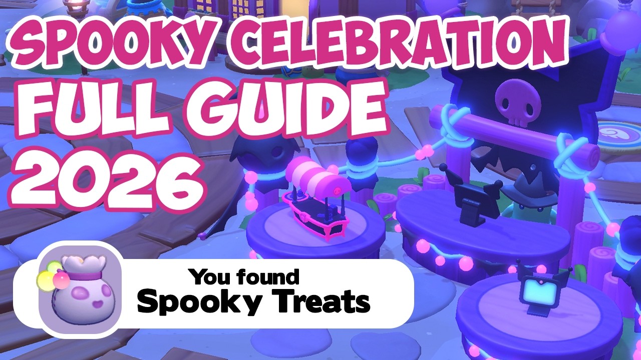 Spooky Celebration FULL GUIDE & ALL NEW RECIPES - Hello Kitty Island Adventure