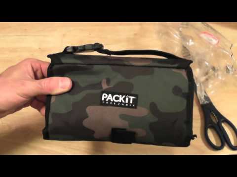 PackIt Freezable Lunch Bag with Zip Closure Review 