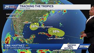National Hurricane Center says Dolly is now an open tropical wave near the Leeward Islands