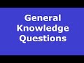 General Knowledge - 1