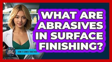 What Are Abrasives In Surface Finishing? - How It Comes Together