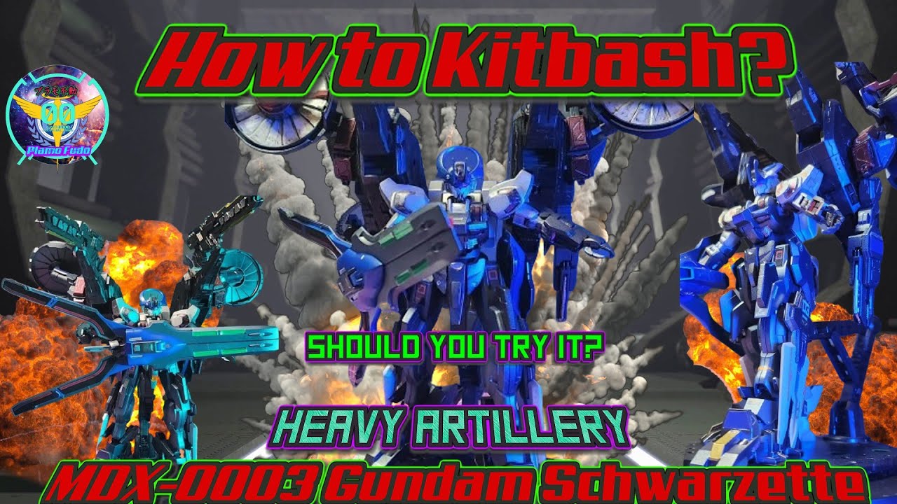 How to Kit bash and what is Kit bashing??? Heavy Artillery Schwarzette