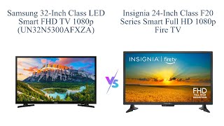 Samsung 32-inch vs Insignia 24-inch Smart TV Comparison 📺