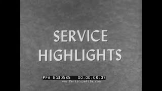 Thumbnail for "SERVICE HIGHLIGHTS"  1959 U.S. MILITARY NEWSREEL  AQUABAT MINISUB FOR UDTs  GOER VEHICLE GG30585