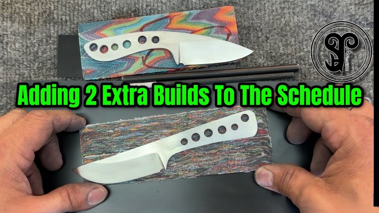 Knife Builds   Did The Stainless Return  Adding More Work