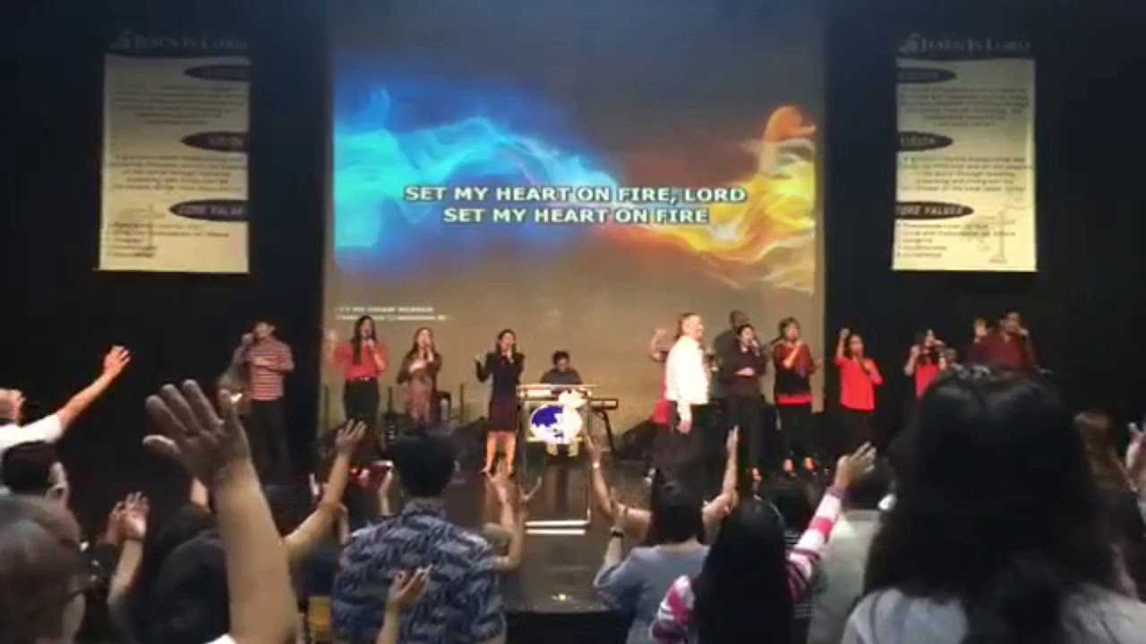 SET MY HEART ON FIRE By Pastor Joey - YouTube