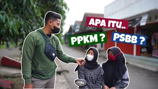JAWABANYA BIKIN NGAKAKK!!! DITANYA KEPANJANGAN PPKM DAN PSBB..?