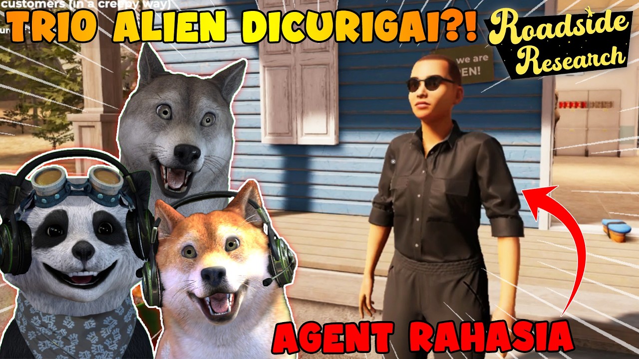 Trio Alien Kocak Mulai Dicurigai?! Ada Agent Rahasia Yang Datang!!! - Roadside Research Indonesia