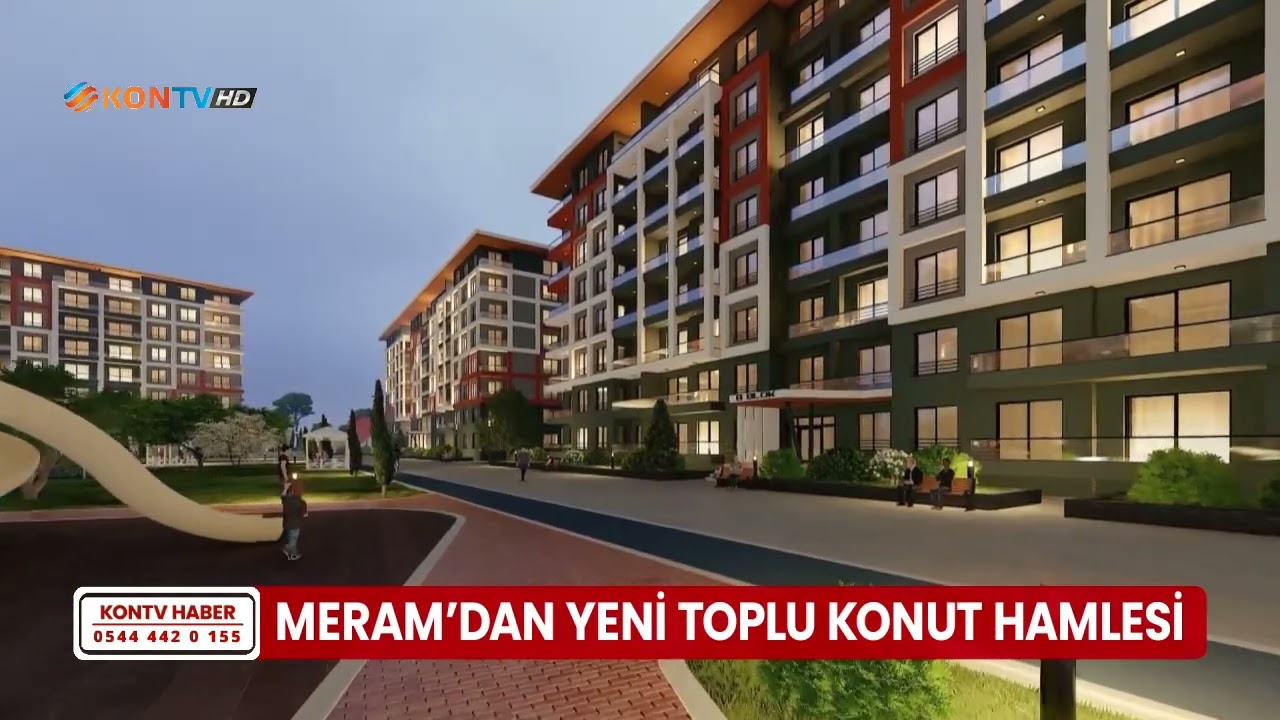 Meram'dan yeni toplu konut hamlesi