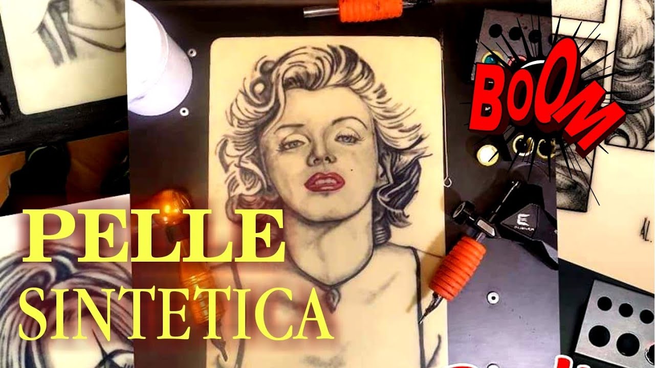 Pelle Per Tatuaggi Pelle Sintetica Per Tatuaggi Tatuaggio Pelle Pratica - Foto 9