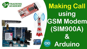Bellen vanaf een GSM SIM900A-modem en Arduino Uno