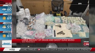 Large amount of drugs and ghost guns seized in San Francisco
