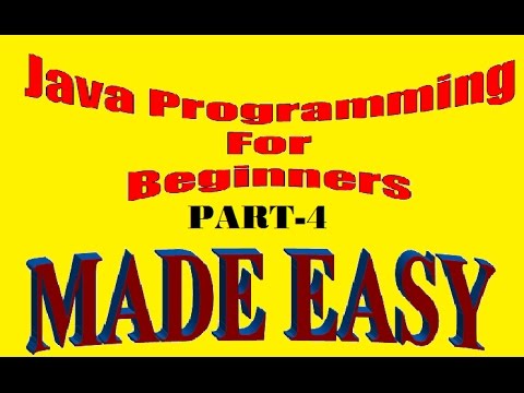 Introduction to Java Programming | Java for Beginners | Java Step by Step Tutorial 4