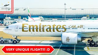 [4K] TR | With EMIRATES across EUROPE? | Boeing 777-300ER | Malta to Larnaca