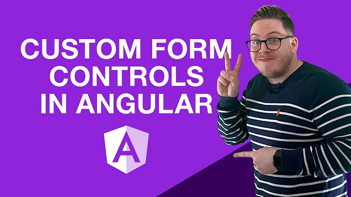 Creating custom form controls in Angular (Control Value Accessors)