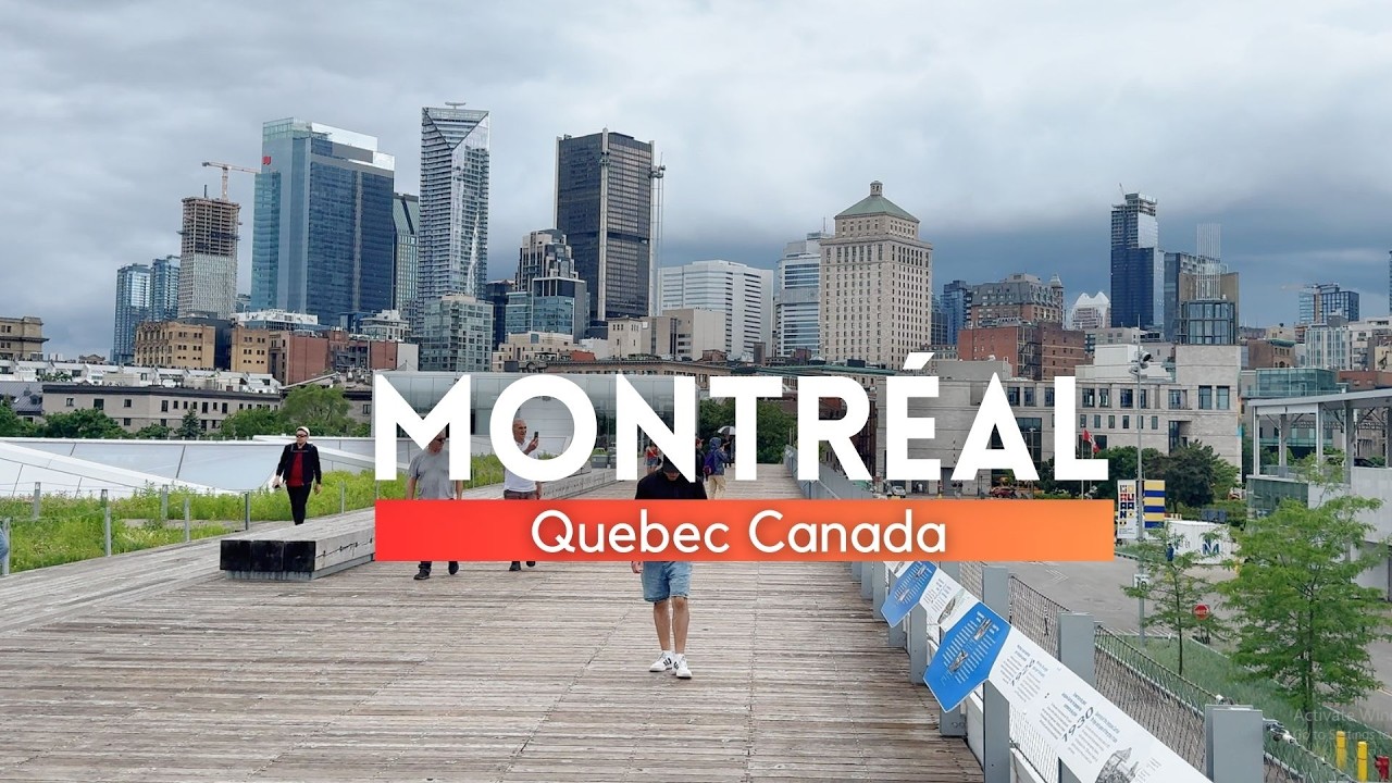 🇨🇦 MONTREAL Quebec Canada 🌧️ 4k 2024 Walking tour | City Ambience - YouTube