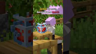 Gawat Jangan Sentuh Benda Warna Merah Di Minecraft