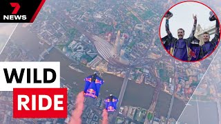 Heart-stopping stunt that sent London into a spin | 7 News Australia