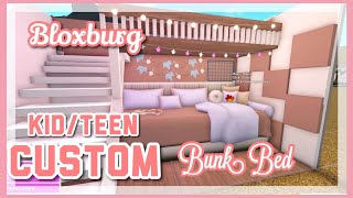 How to make custom Bloxburg Bunk Beds for kids/teen
