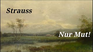 Strauss - Nur Mut!, Op. 17 nº 5
