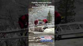 Watch: First Responders Rescue Baby Amid Raging California Floods