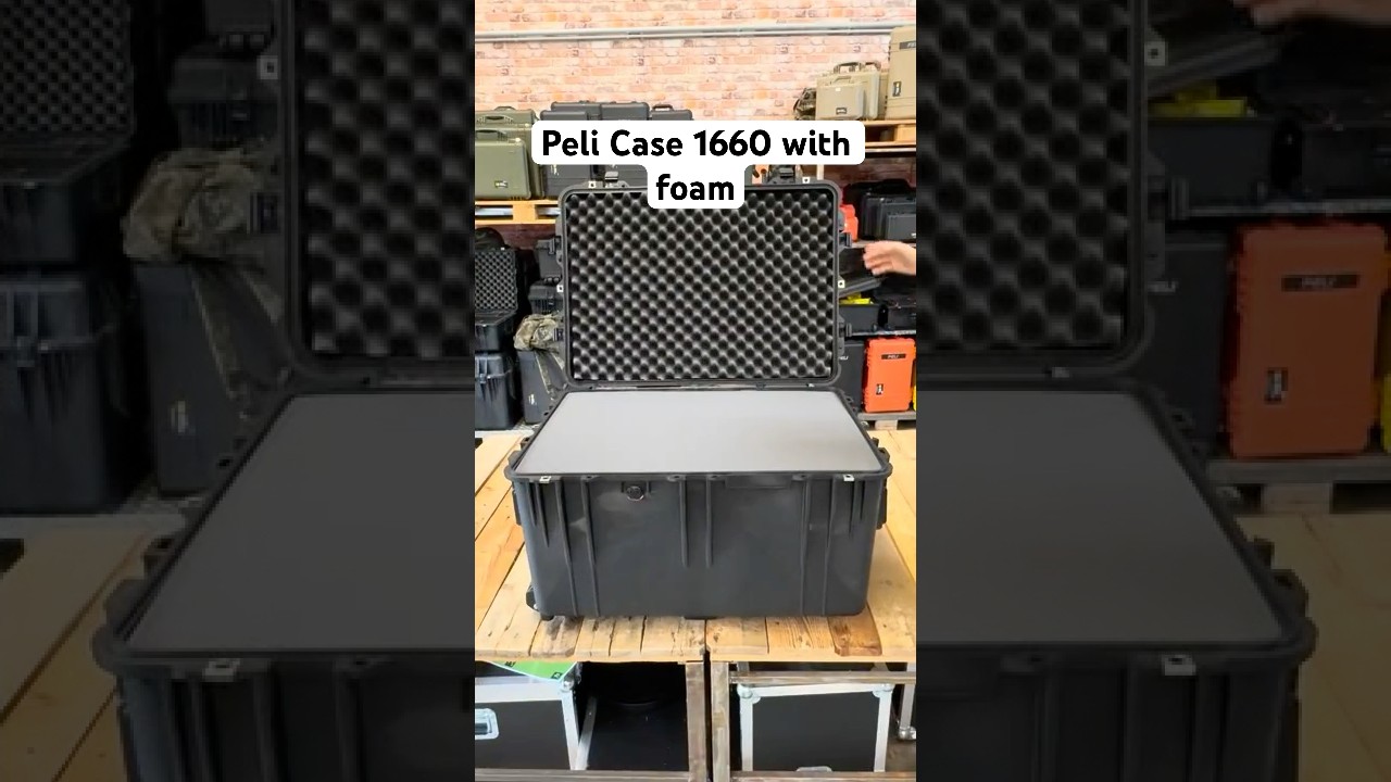 Peli Case 1300 mousse prédécoupée
