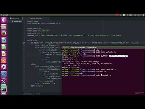 Scheduling the Python Program on Mac and Linux