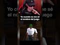 EL nombre del JUEGO