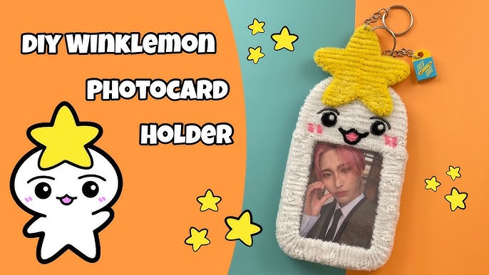 making DIY photocard holders ໒꒱ ‧₊˚ diy kpop pc holder keychain + deco 🐇🪻  aesthetic diy ˗ˏˋ ♡ ˎˊ˗ 