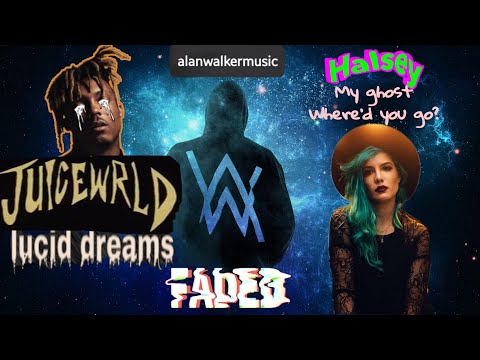 Alan Walker x Halsey x Juice Wrld - Faded Lucid Dreams Ghost (Razzak Noorani Mashup)