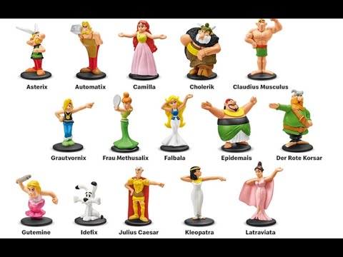 Figurine happy meal mcdonald/'s 2019 mac Donald/'s asterix zaza 10 a