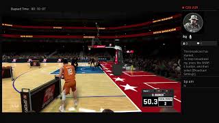 NBA 2k20 NBA All Star Weekend 3 point contest 3\/25