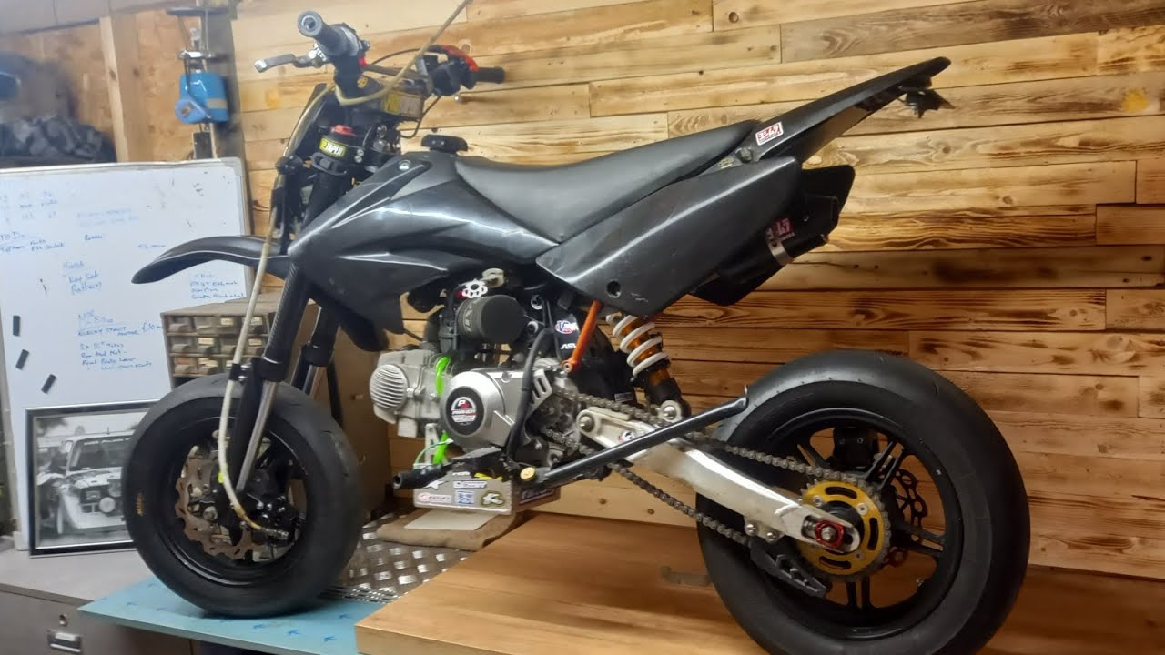 Pit Bike Road Legal Wiring and Battery Delete YouTube