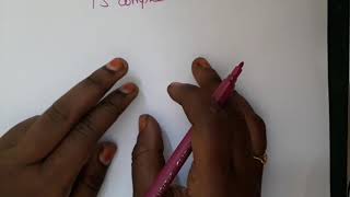 binary subtraction (1's complement)/ one's complement subtraction/ subtraction of two binary numbers