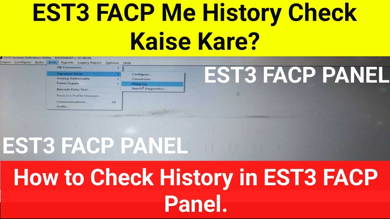 EST3 FACP Me History Check Kaise Kare || EST3 FACP में हिस्ट्री कैसे ...