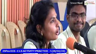 25Pos ECE- C LS ACTIVITY PRACTICE - 1 (28/02/23)