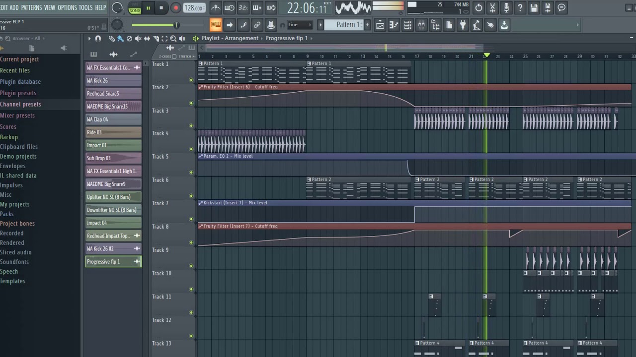Progressive House FLP 1 (FL Studio Project Free Downoad)
