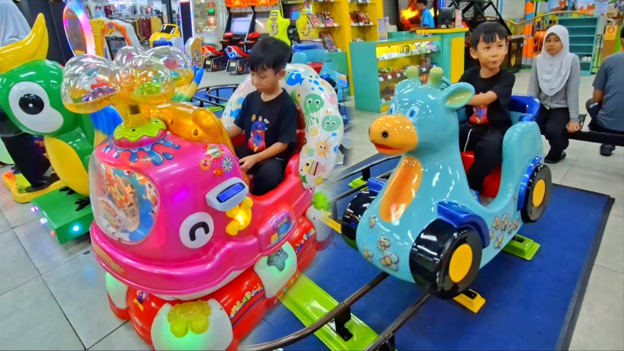 Naik odong odong game tiket - Naila dan fikri