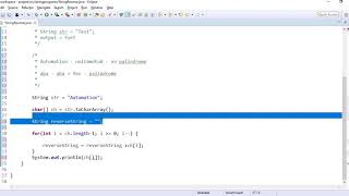 How to reverse a String and check if string is palindrome