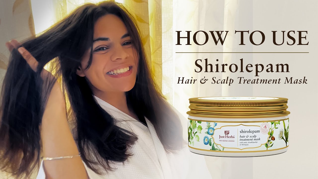 How to use Hair Mask Just Herbs Shirolepam Hair & Scalp Treatment