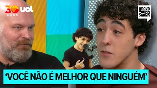 Filho de Bruno levou choque de realidade de professora após ficar famoso: 'Não é melhor que ninguém'