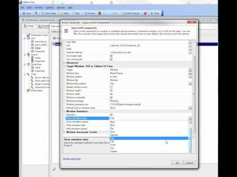 V11 Animating Ajax Windows