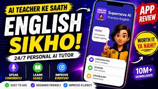 Supernova AI App Review in Hindi | English Speaking App screenshot 2