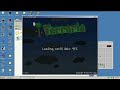 Terraria running on a Intel Pentium II 300MHz - 256MB RAM - Nvidia GeForce 6200 128MB