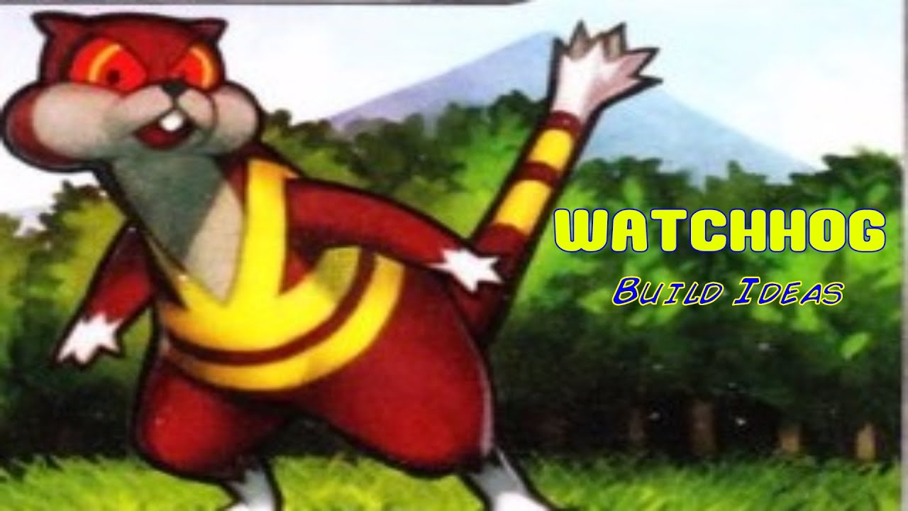 Pokemon Watchhog Build Ideas - YouTube
