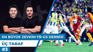 Hayatımın en büyük zevki Fenerbahçe-Galatasaray derbisidir | Yağız & Ali Naci | Üç Taraf #3