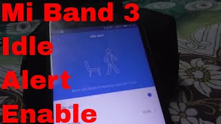 How to Enable Idle Alert Mi Band 3 screenshot 3