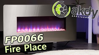 AKDY Free Standing Fireplace : Model FP0066 [Product Showcase]