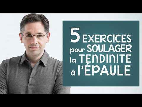 5 exercices pour soulager la tendinite à l&rsquo; épaule